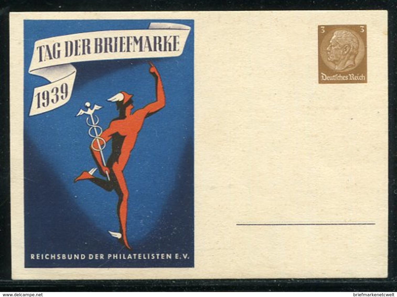 Deutsches Reich / 1938 / Sonderpostkarte "Tag Der Briefmarke" Mi. P 239/02 ** (1/712) - Sonstige & Ohne Zuordnung