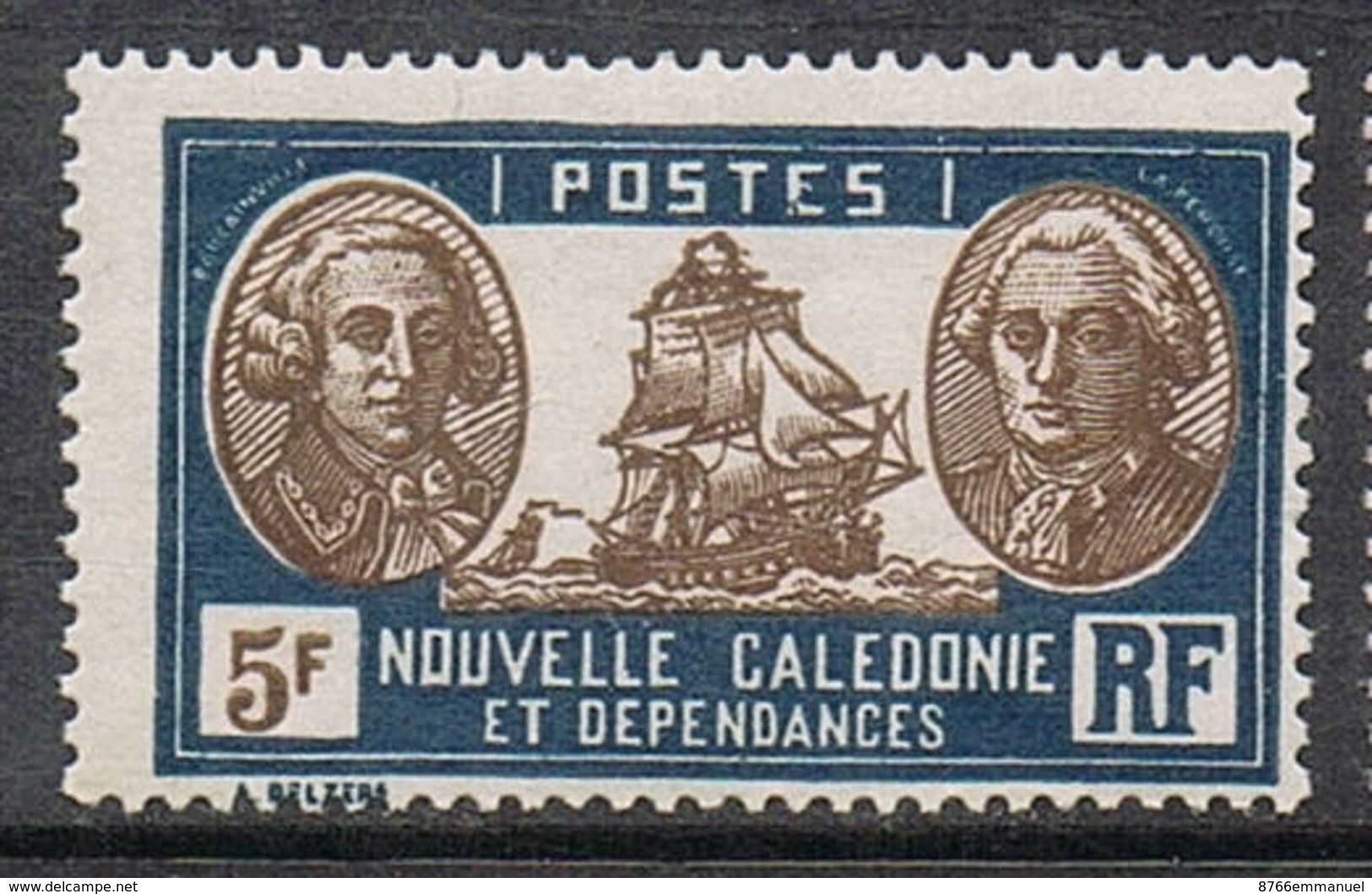 NOUVELLE-CALEDONIE N°159 N* - Ongebruikt