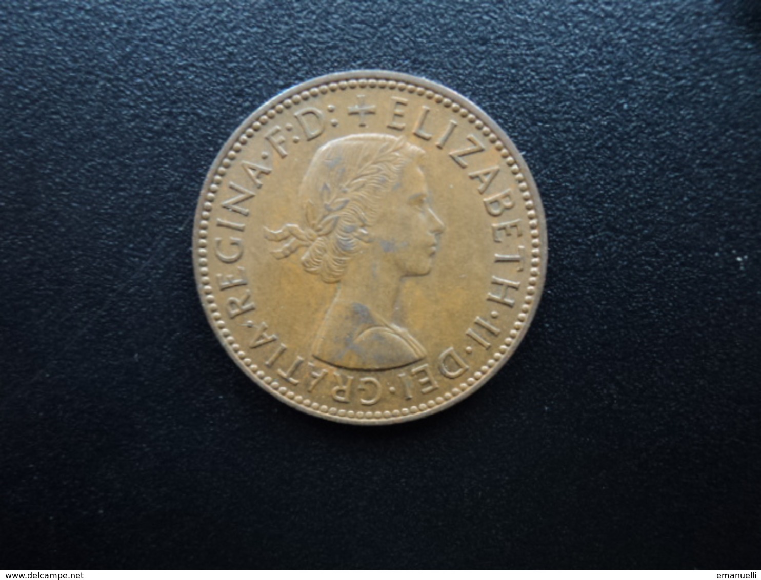 ROYAUME UNI : 1/2 PENNY   1957   KM 896     SUP - C. 1/2 Penny