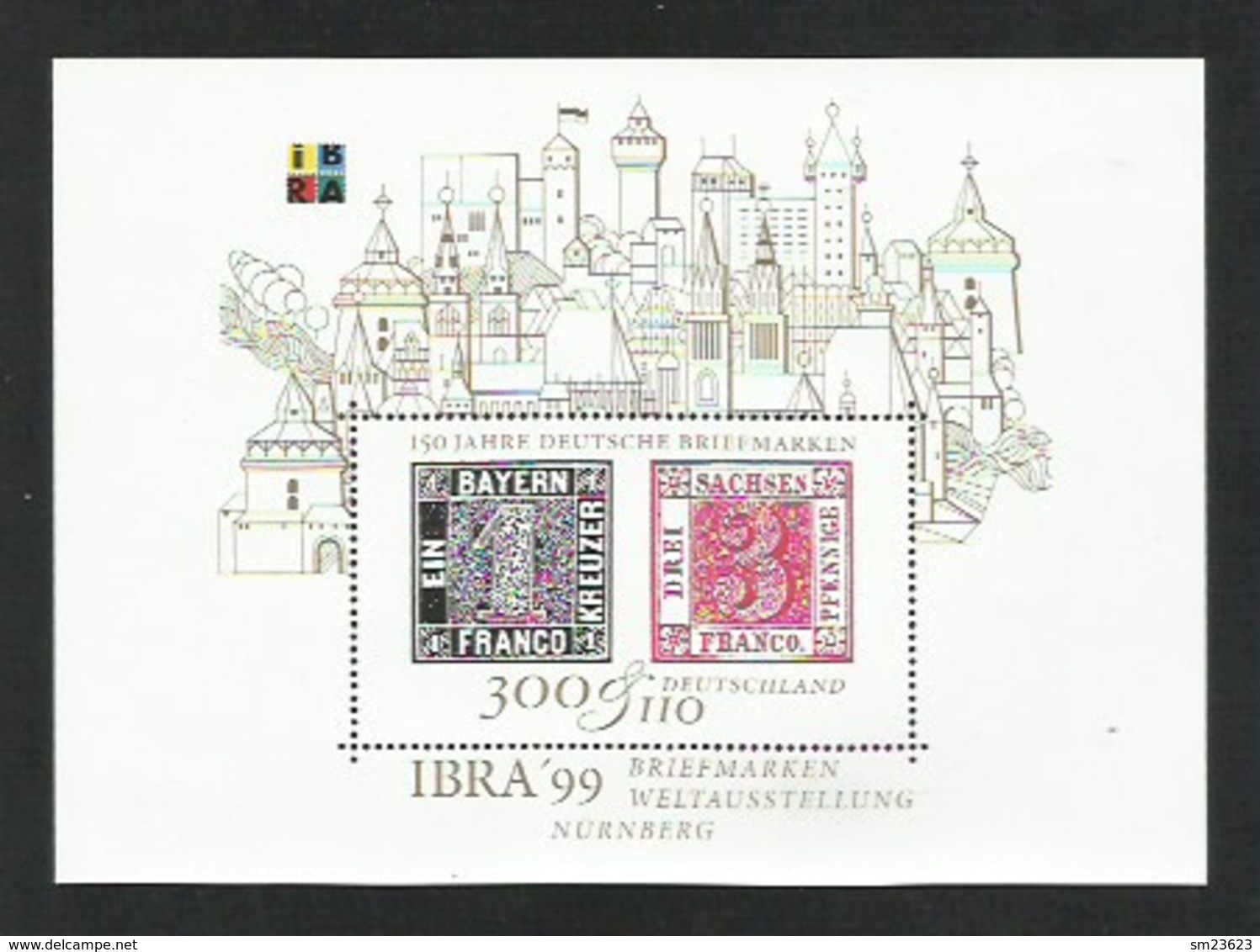 BRD 1999  Mi.Nr. Block 46 (2041) , Intern. Briefmarkenausstellung - Postfrisch / MNH / ('') - Sonstige & Ohne Zuordnung