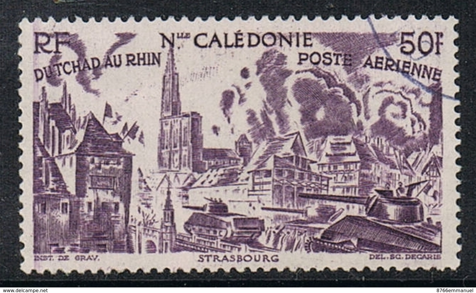 NOUVELLE-CALEDONIE AERIEN N°60 - Gebraucht