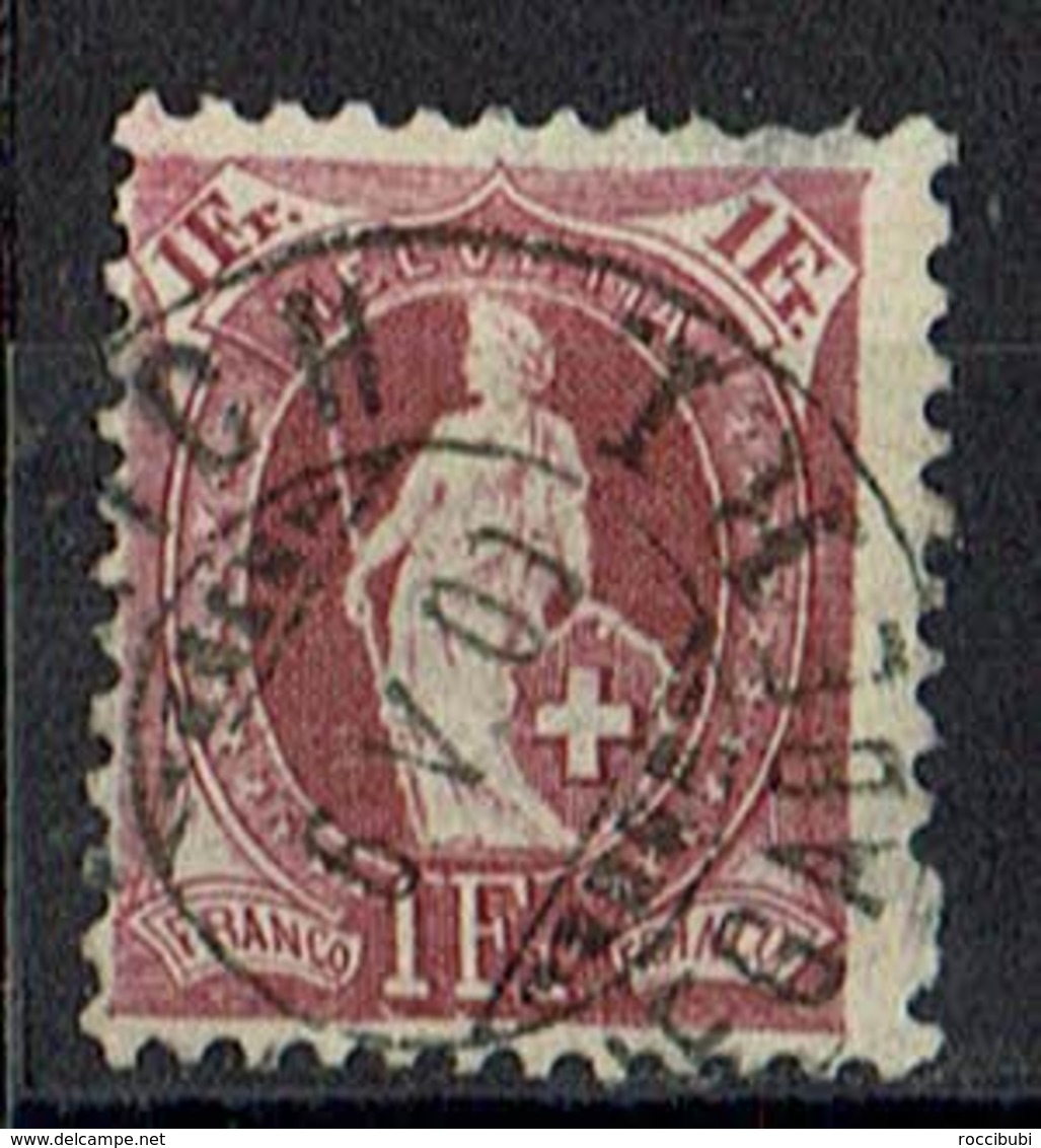 Schweiz 1882 // Mi. 63 D O (032..213) - Gebraucht
