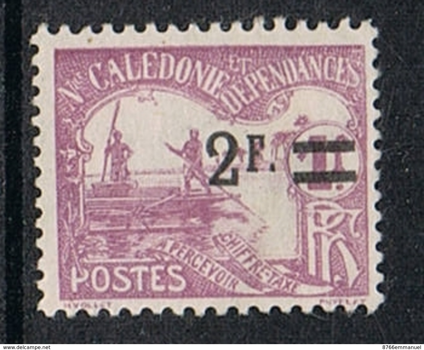 NOUVELLE-CALEDONIE TAXE N°24 N* - Portomarken