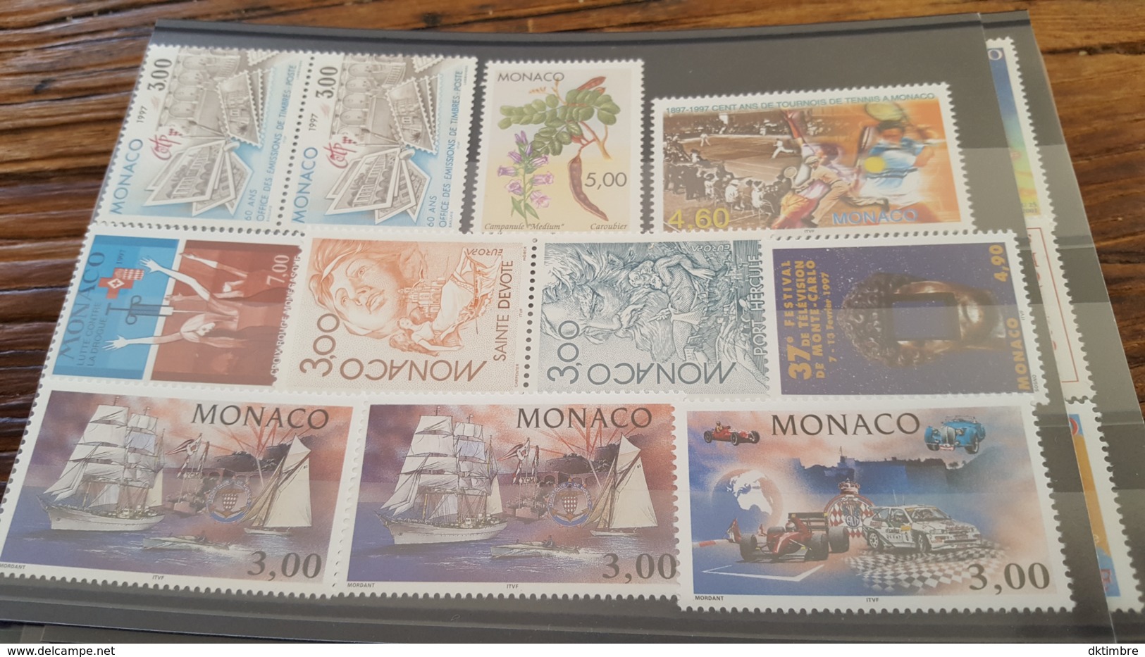 LOT 430780 TIMBRE DE MONACO NEUF** LUXE FACIALE 6,4 EUROS - Collections, Lots & Séries