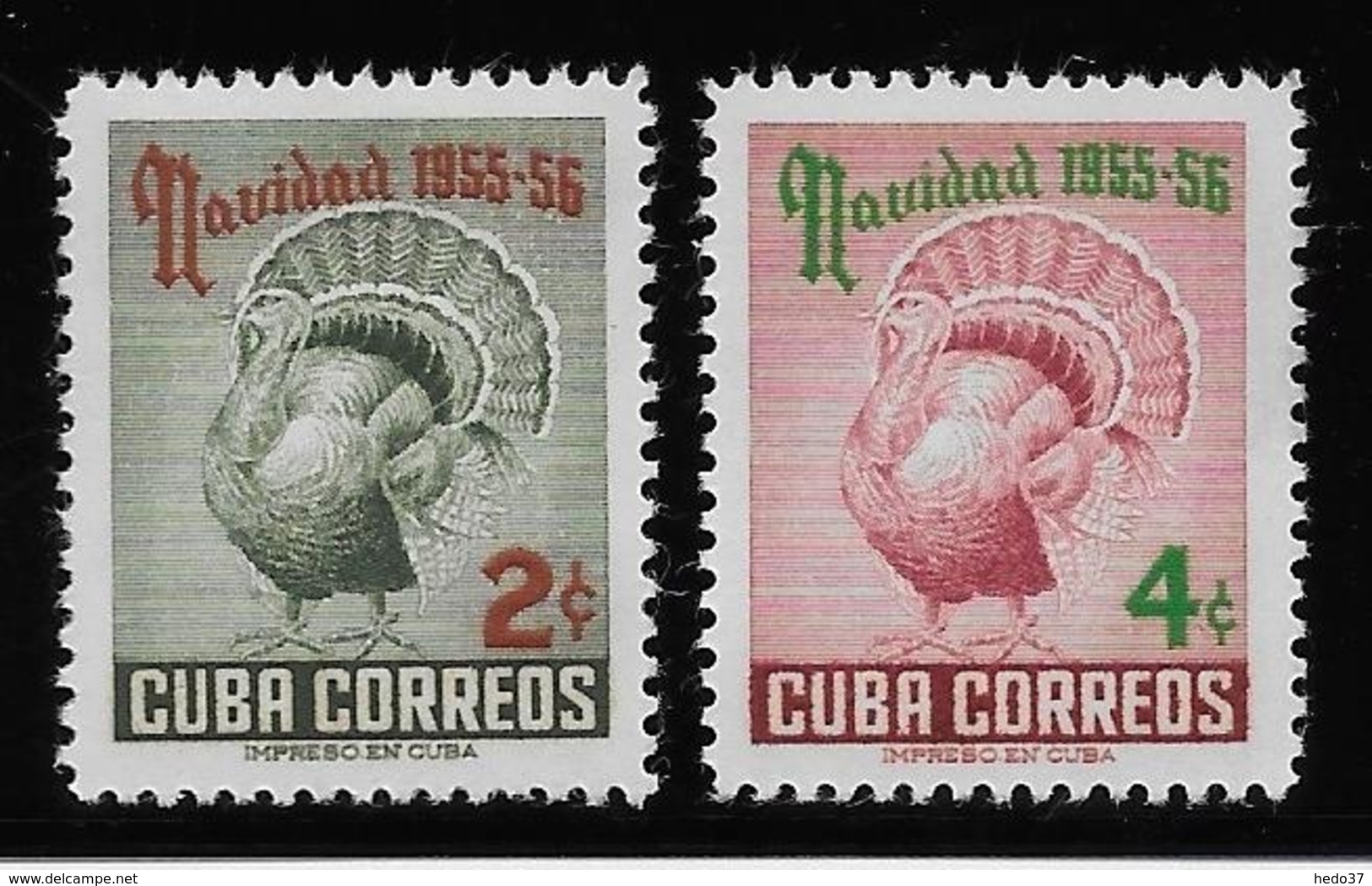 Cuba N°431/432 - Oiseaux - Neuf ** Sans Charnière - TB - Ungebraucht