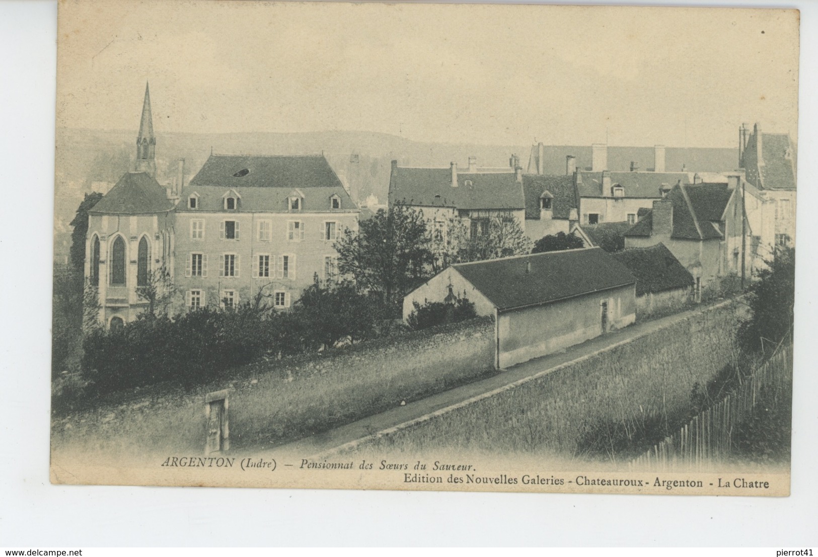 ARGENTON SUR CREUSE - Pensionnat Des Soeurs Du Sauveur - Autres & Non Classés