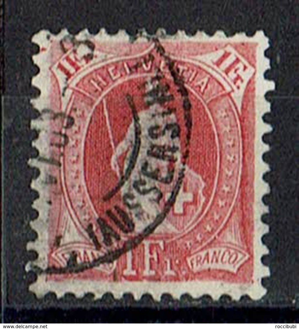 Schweiz 1899 // Mi. 70 D O (032..216) - Gebraucht