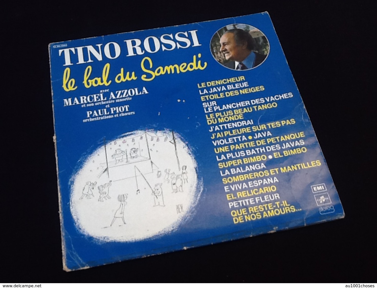 Vinyle 33 Tours  Tino Rossi   Le Bal Du Samedi Soir  (1976) - Other & Unclassified