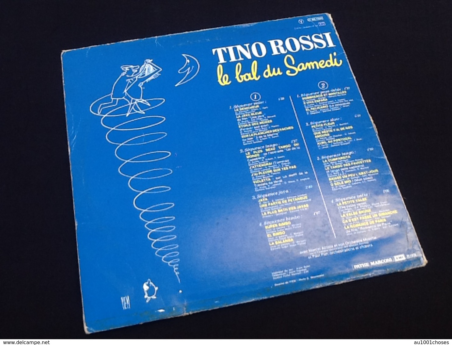 Vinyle 33 Tours  Tino Rossi   Le Bal Du Samedi Soir  (1976) - Other & Unclassified