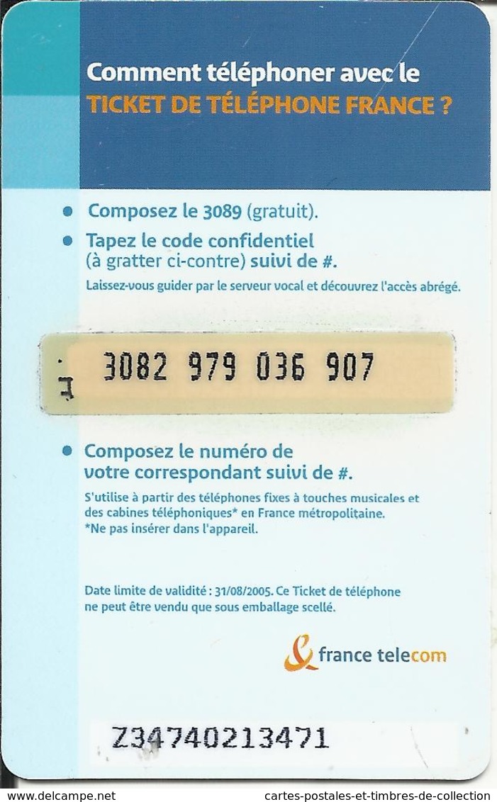 Télécarte 10 € , France Maps ,  N° PU078B , N° Série: Z34740213471 - Tickets FT