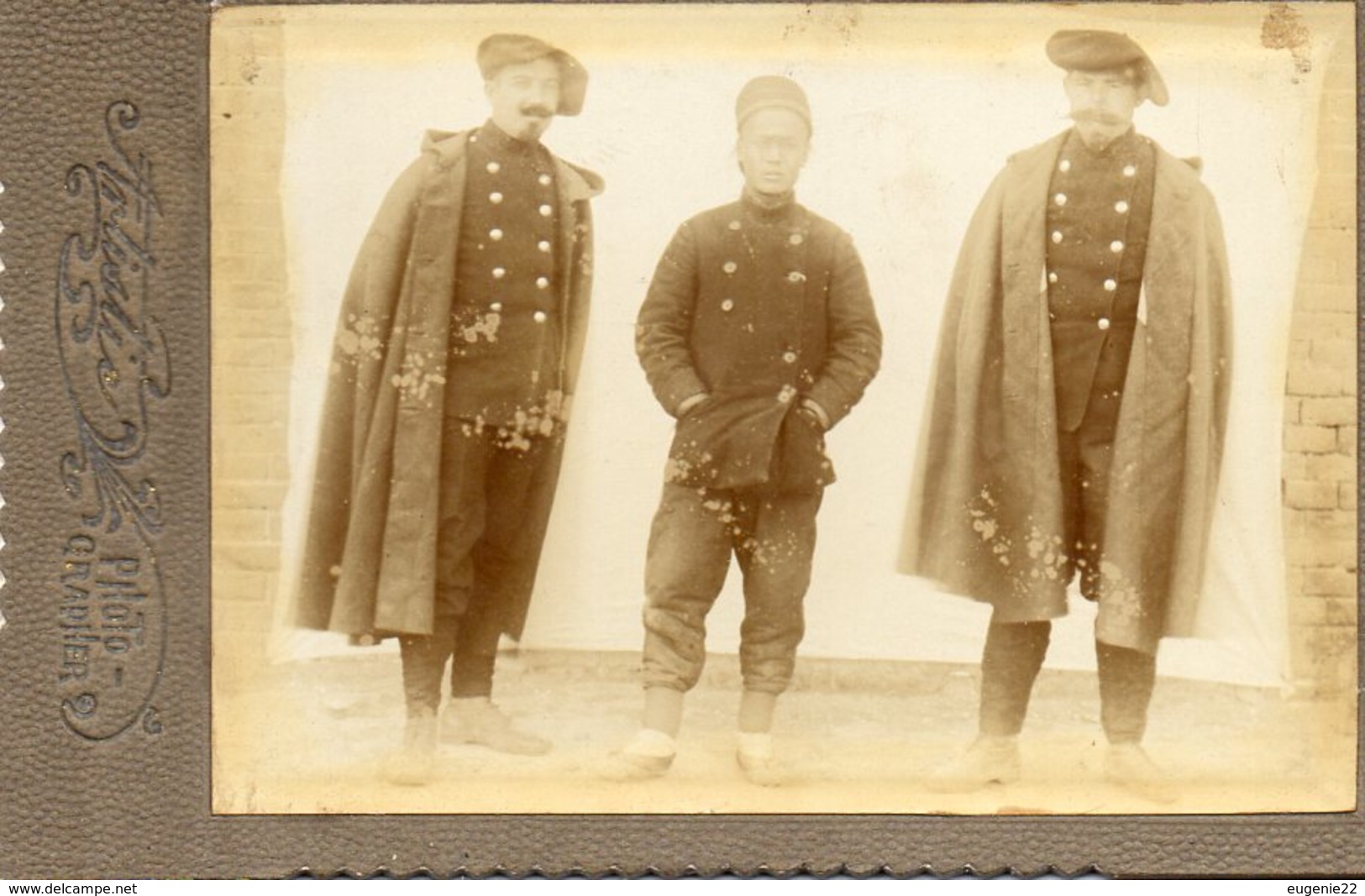 Photo Vers 1865 Cdv Enfant Chasseurs Alpins - Anciennes (Av. 1900)