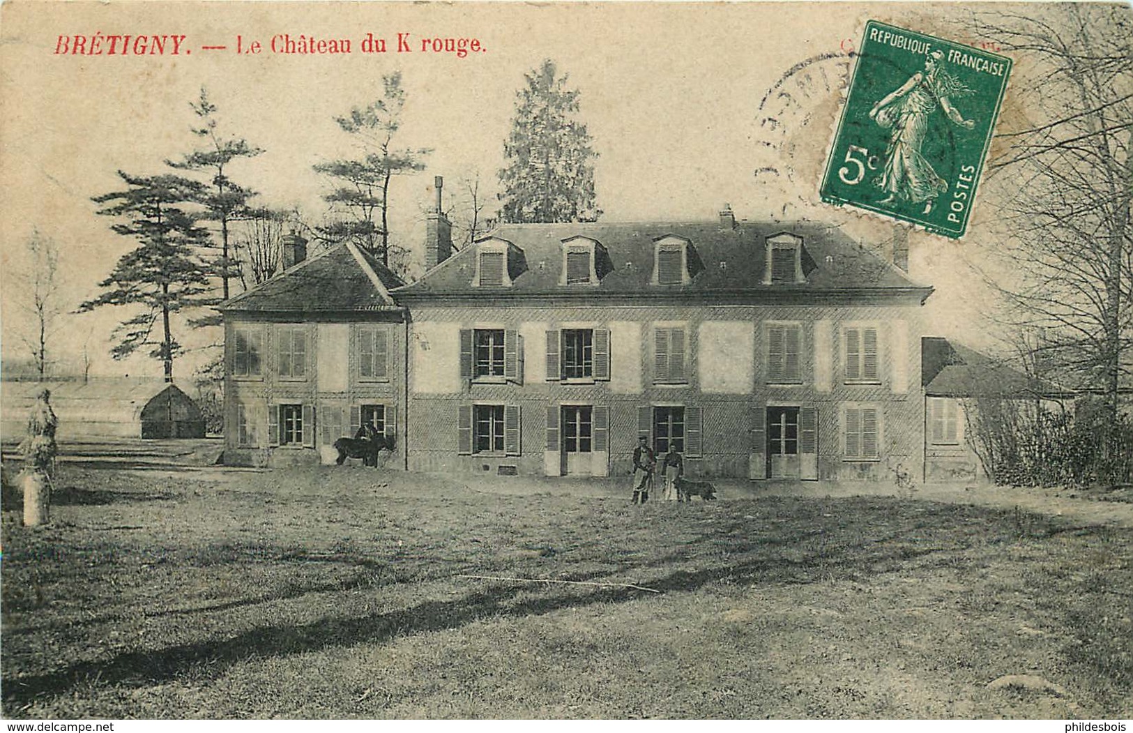 ESSONNE BRETIGNY SUR ORGRE  Château Du K Rouge - Bretigny Sur Orge