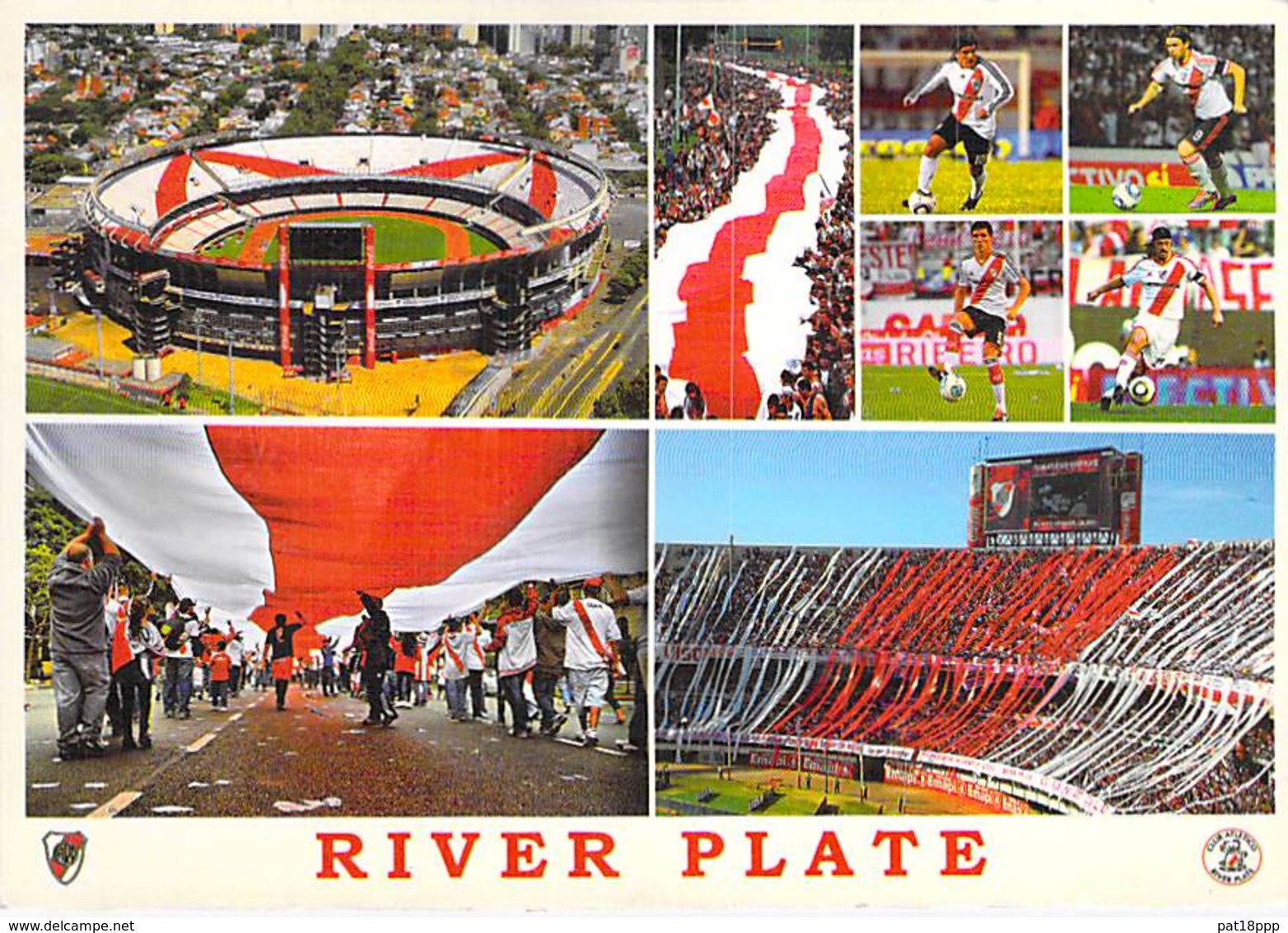 STADES Stadium ( ARGENTINA Argentine ) BUENOS AIRES Club " RIVER PLATE " CPM GF - Estadio Stadion El Stadio Lo Statio - Stades