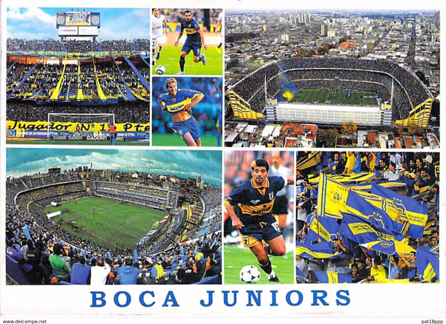 STADES Stadium ( ARGENTINA Argentine ) BUENOS AIRES Club " BOCA JUNIORS " CPM GF - Estadio Stadion El Stadio Lo Statio - Stadi