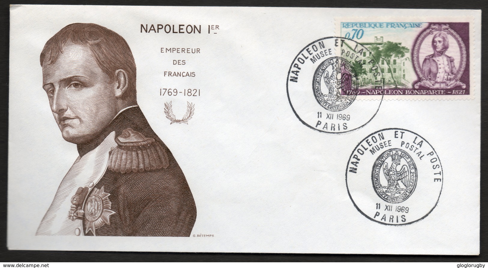 Fdc  NAPOLEON PREMIER EMPEREUR DES FRANCAIS - Napoléon