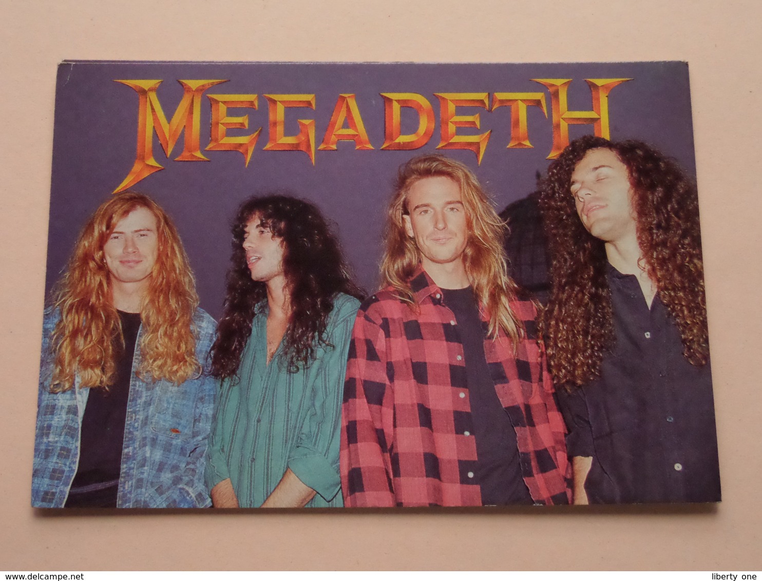 MEGADETH ( Heroes London ) Anno 19?? ( See/zie/voir Photo ) ! - Chanteurs & Musiciens