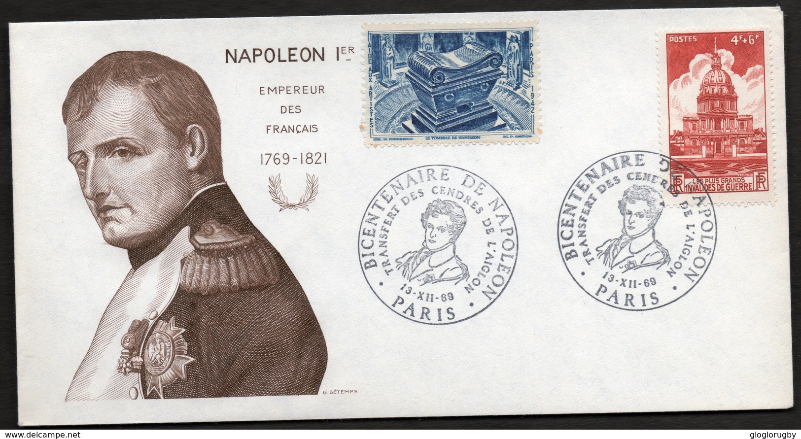 Fdc  NAPOLEON PREMIER EMPEREUR DES FRANCAIS - Napoléon