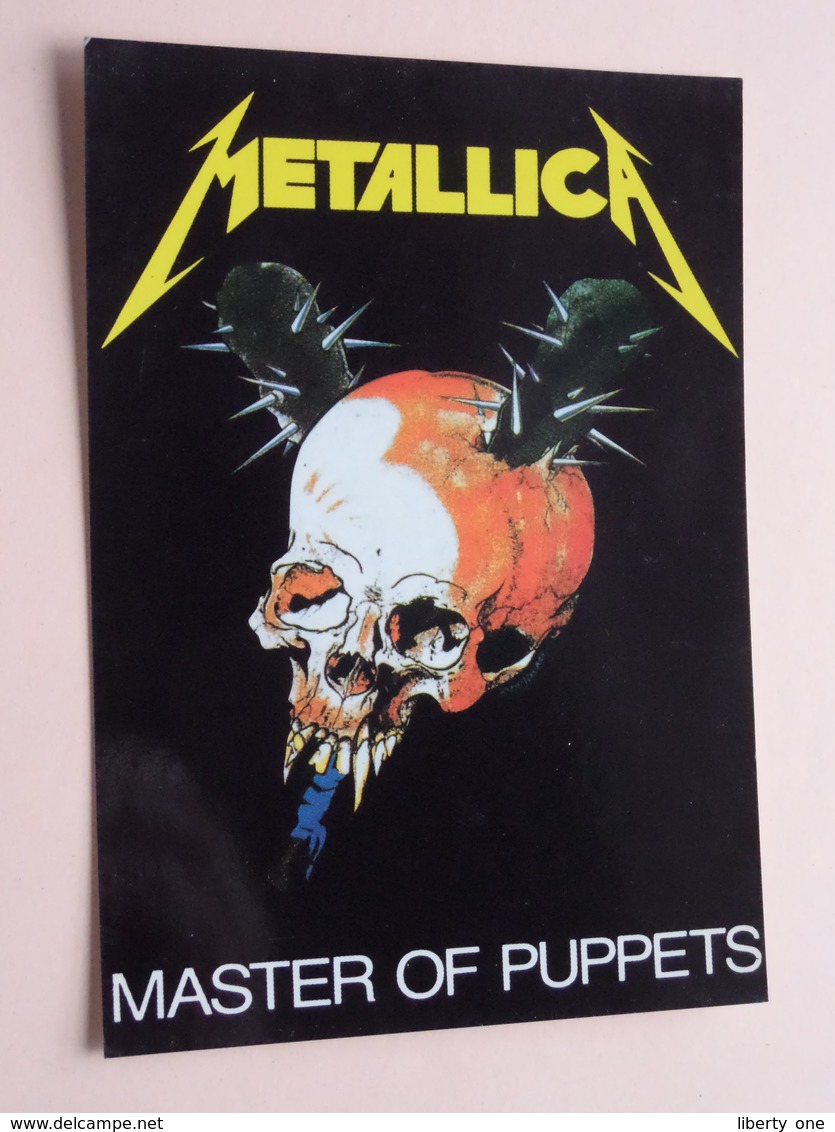 METALLICA Master Of Puppets ( 1363 - Made In E.E.C. ) Anno 19?? ( See/zie/voir Photo ) ! - Chanteurs & Musiciens