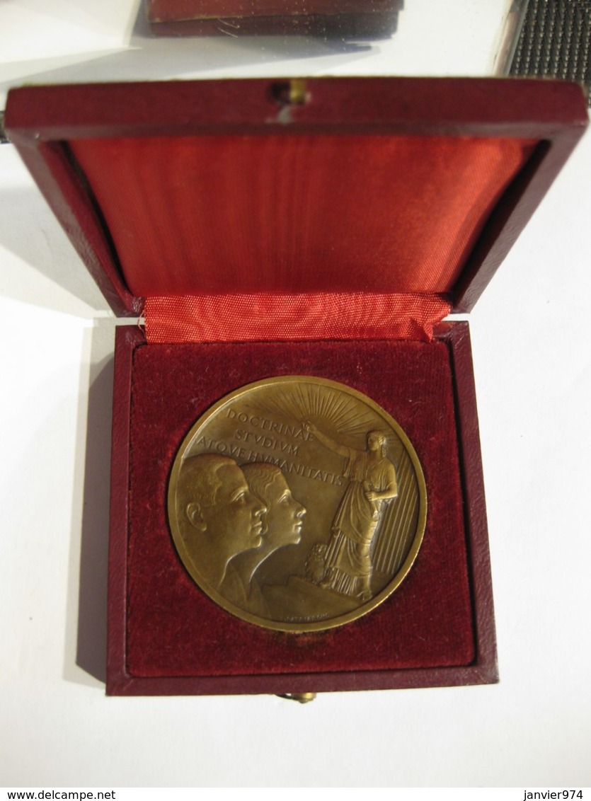 Médaille BACCALAUREAT Attribué à M.L. Laugier En 1937, Par Patriache - Autres & Non Classés