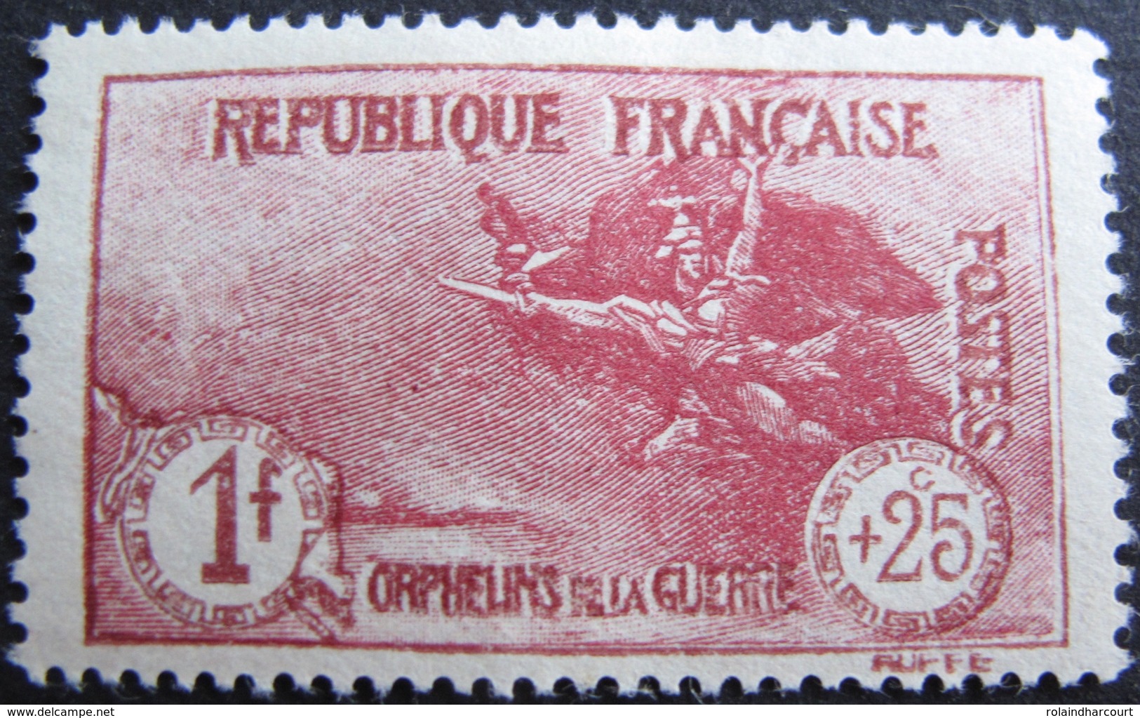 R1606/85 - 1926 - AU PROFIT DES ORPHELINS DE LA GUERRE - N°231 (*) - Cote : 48,00 € - Nuevos