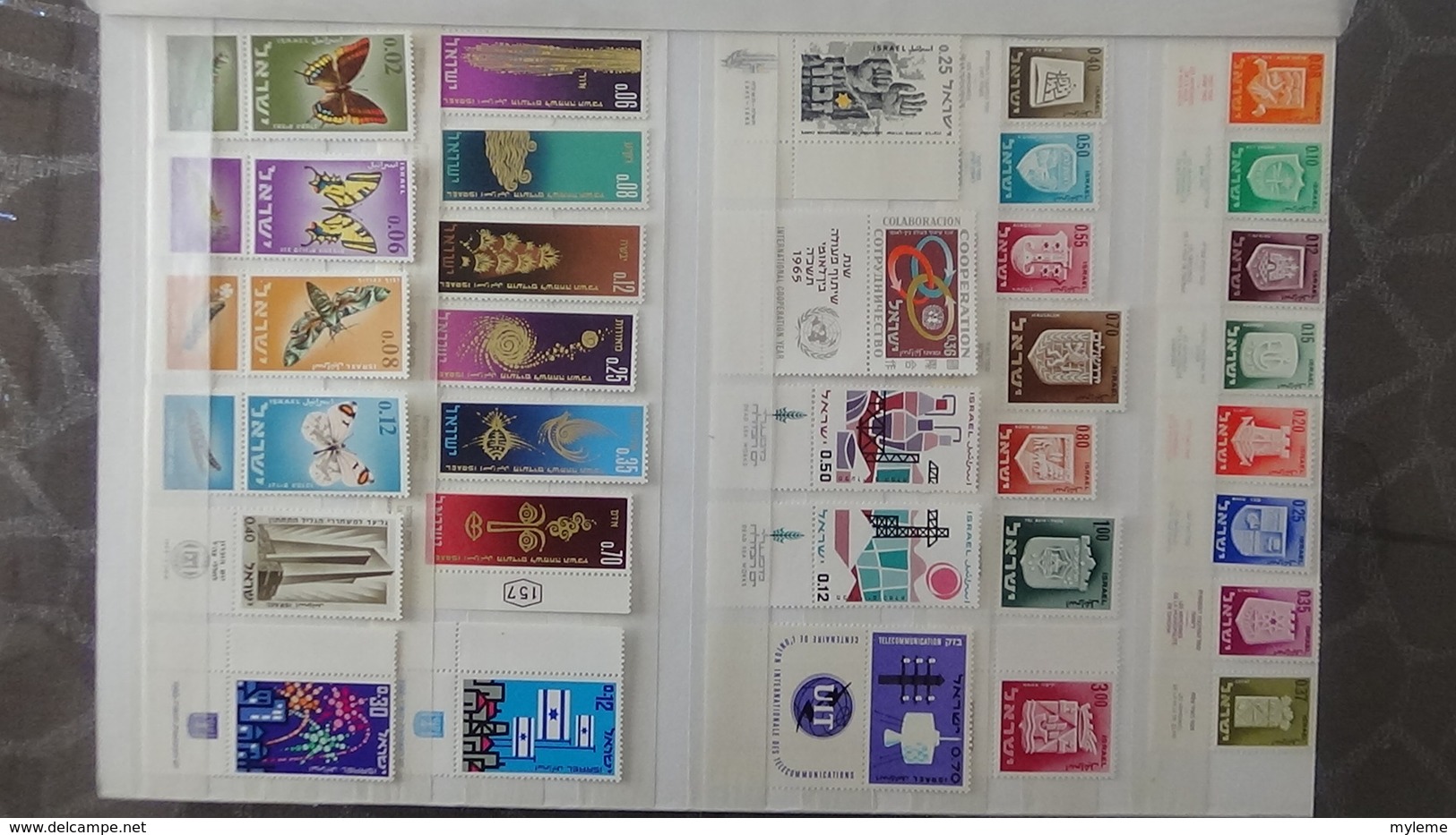 Grosse Collection De Timbres + Blocs + Carnets D'Israël Tous Avec Tabs Et **. Côte ++ A Saisir !!! - Collezioni (in Album)