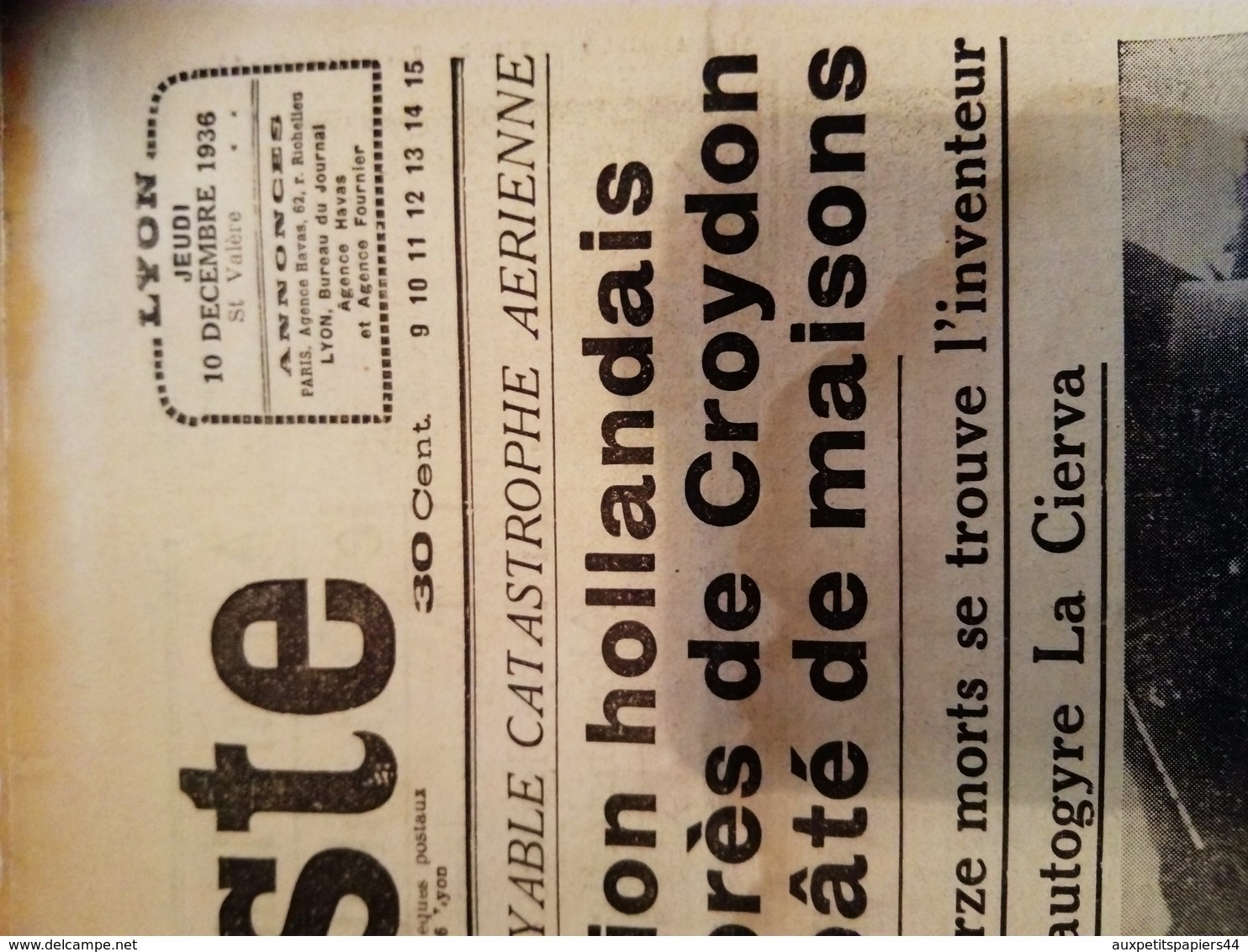 Lot 3.5 Kg Articles, Journaux & Courriers Divers Franco-Allemands Autour De La Guerre 1939-45 Hitler, Lyon-Soir, Nazi - Autres & Non Classés