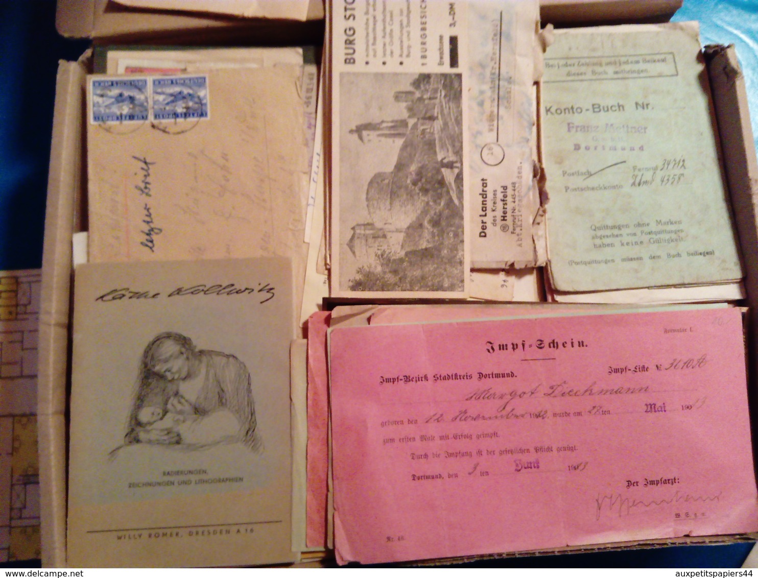 Lot 3.5 Kg Articles, Journaux & Courriers Divers Franco-Allemands autour de la Guerre 1939-45 Hitler, Lyon-Soir, Nazi