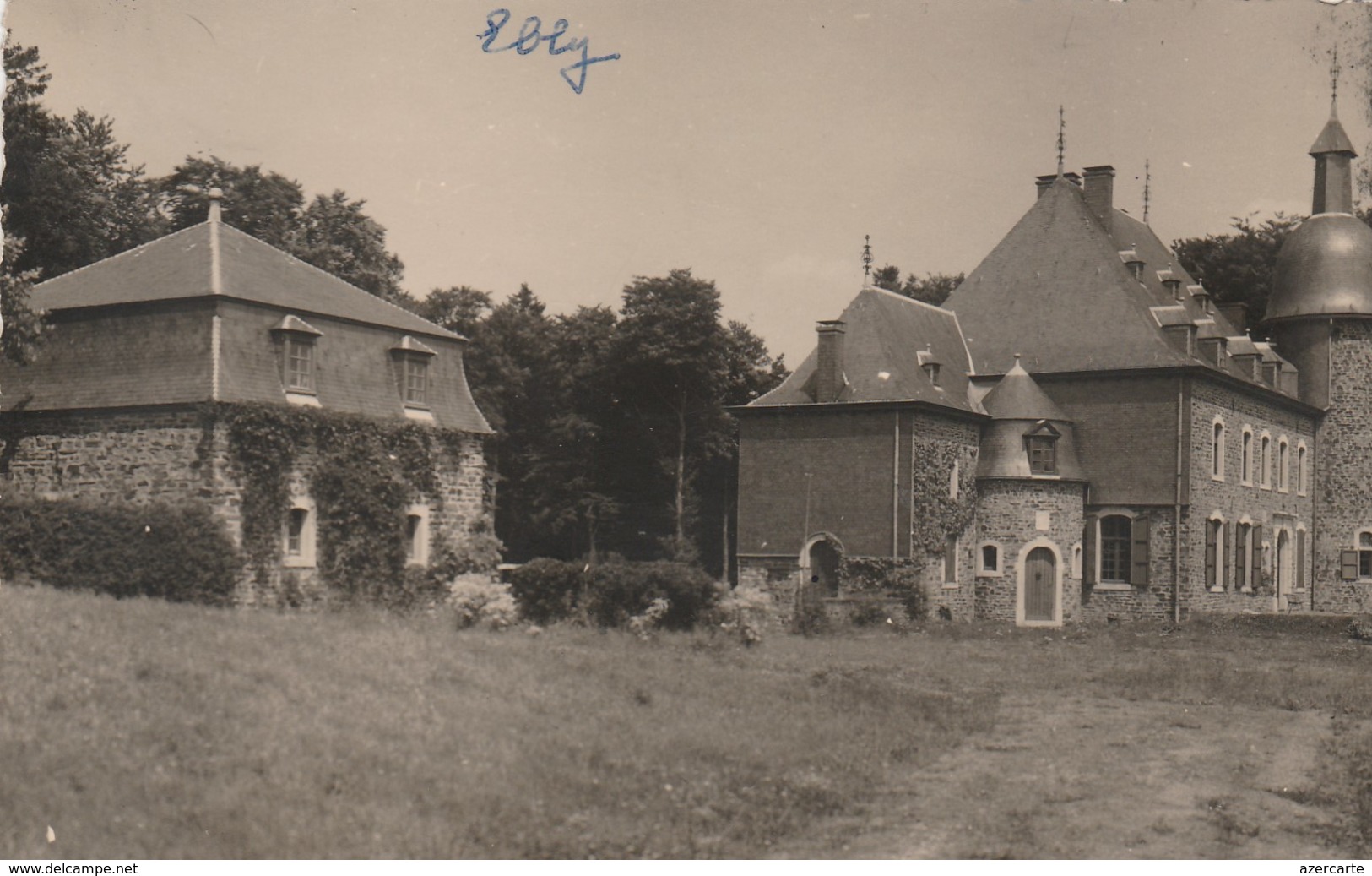 Durbuy , Grand-Han , Chateau De Vaux-les-Chêne , ( Ebly , Léglise  , Durbuy , Grand-Han ) PHOTOCARTE - Léglise