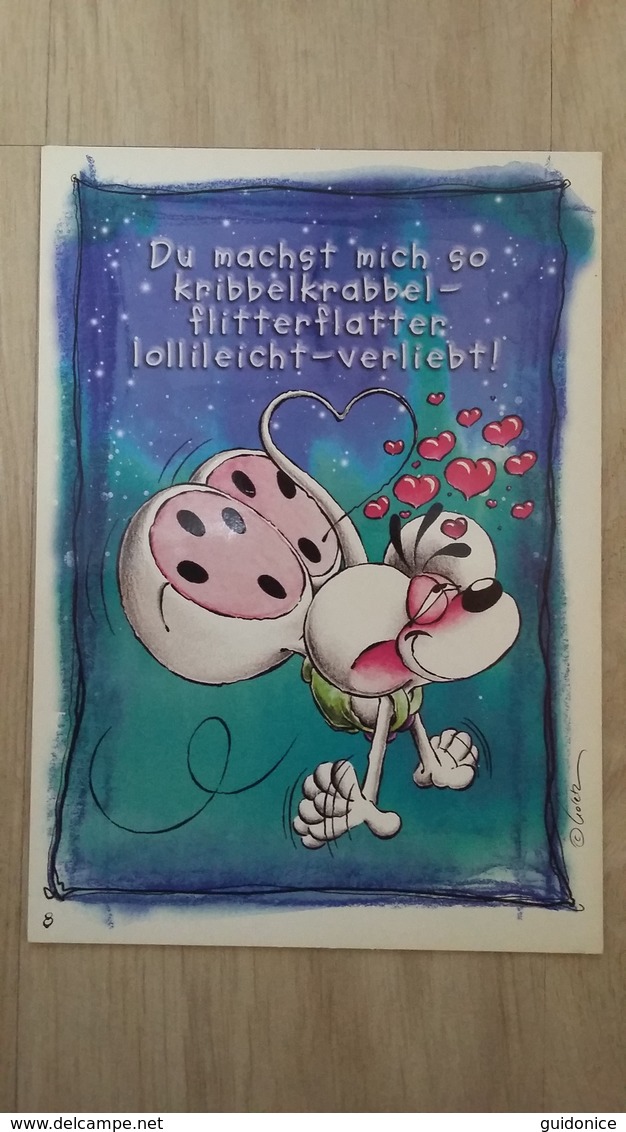 Sehr Gut Erhaltene Diddl-Postkarte - Du Machst Mich So... (Postkarte Nr. 8-f) - Diddl