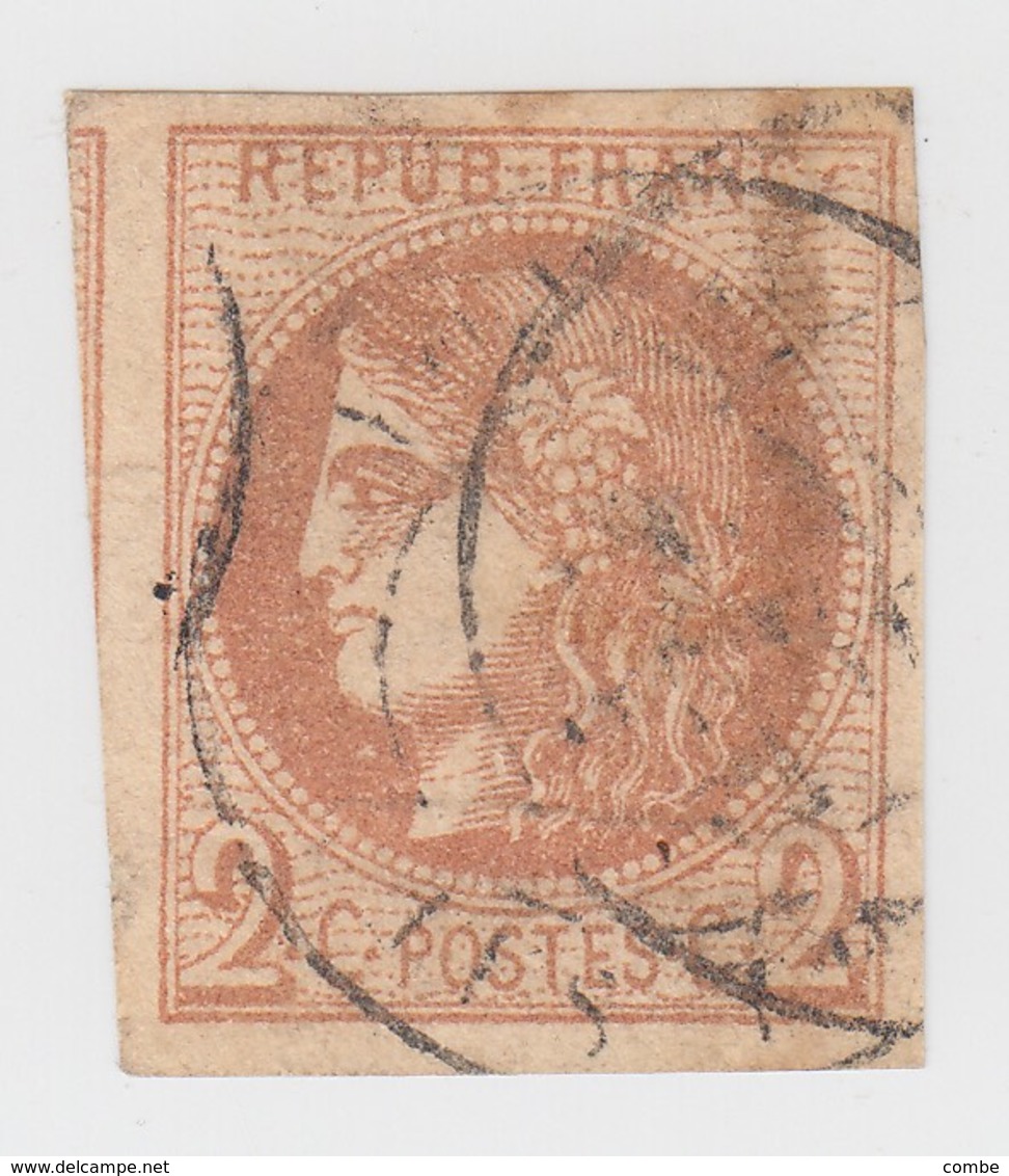 BORDEAUX N° 40B.  4 MARGES MAGNIFIQUES + 1 VOISIN/  1520 - 1870 Bordeaux Printing