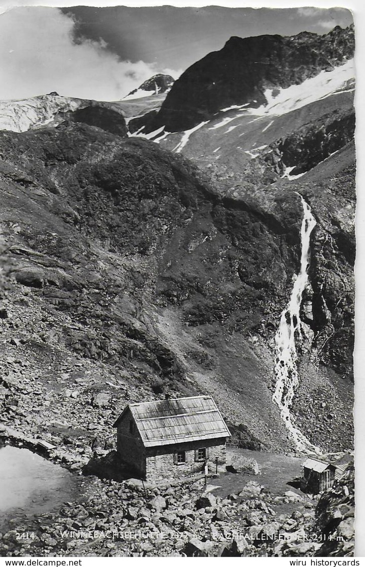 AK 0104  Winnebachseehütte ( Gries Im Sulztal ) Gegen Bachfallenferner / Verlag Much Heiss Nachf. Um 1954 - Imst