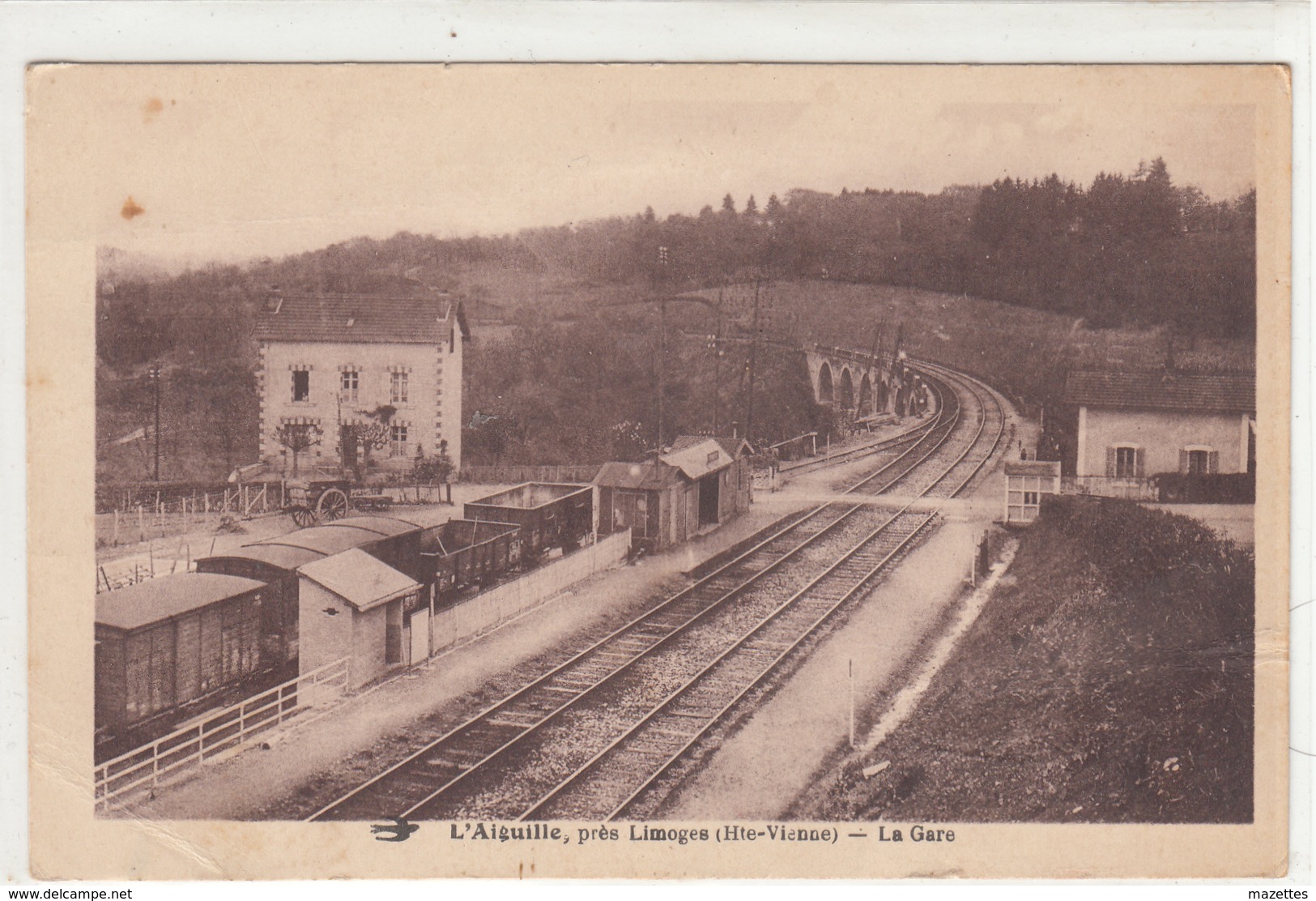 87 L'AIGUILLE LA GARE - Autres & Non Classés