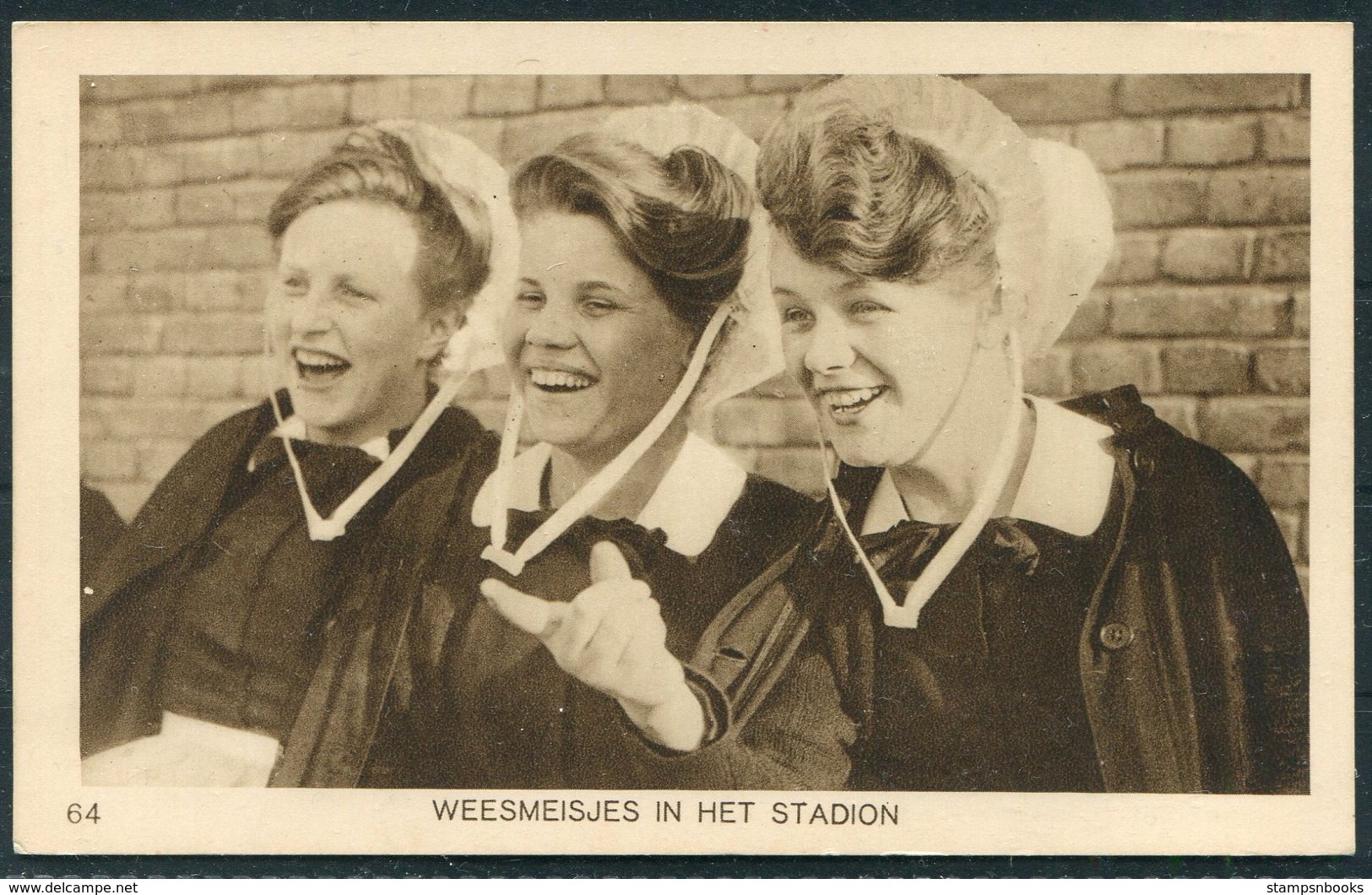 1928 Amsterdam Olympics Official Postcard 64 - Olympic Games