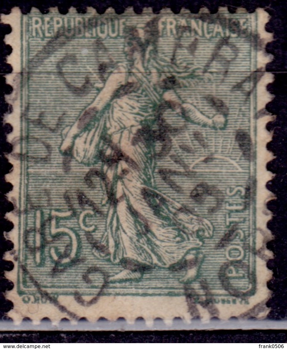 France, 1903-38, Sower, 15c, Sc#139, Used - 1903-60 Sower - Ligned