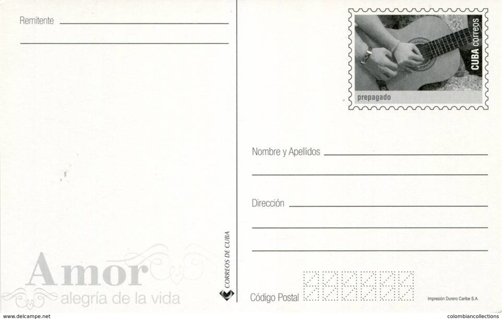 Lote PEP1152, Cuba, Entero Postal Stationery, Amor, Alegria De La Vida, 2-10, Love - Cartes-maximum