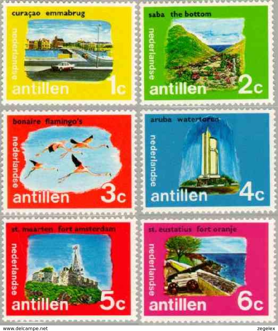 Ned Antillen 1972 Islands NVPH 445, MNH** Postfris - Curaçao, Antille Olandesi, Aruba