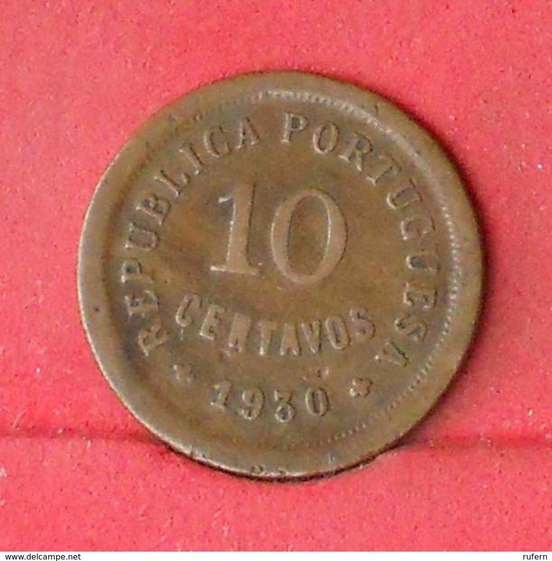 CAPE VERDE 10 CENTAVOS 1930 -    KM# 2 - (Nº26879) - Cap Verde