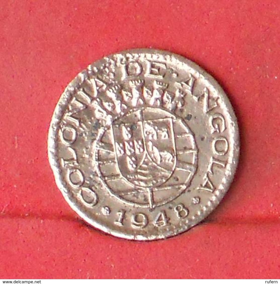 ANGOLA 20 CENTAVOS 1948 -    KM# 71 - (Nº26880) - Angola