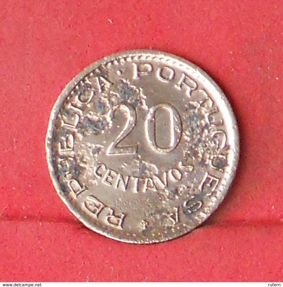 ANGOLA 20 CENTAVOS 1948 -    KM# 71 - (Nº26880) - Angola