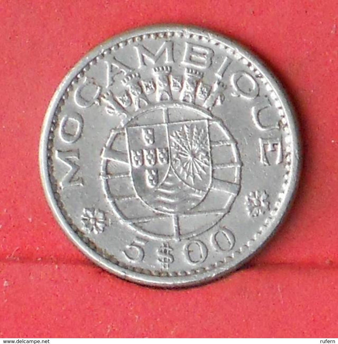 MOZAMBIQUE 5 ESCUDOS 1973 -    KM# 78 - (Nº26886) - Mosambik