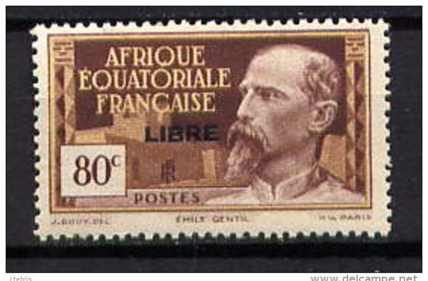 AEF -113** - EMILE GENTIL / LIBRE - Unused Stamps