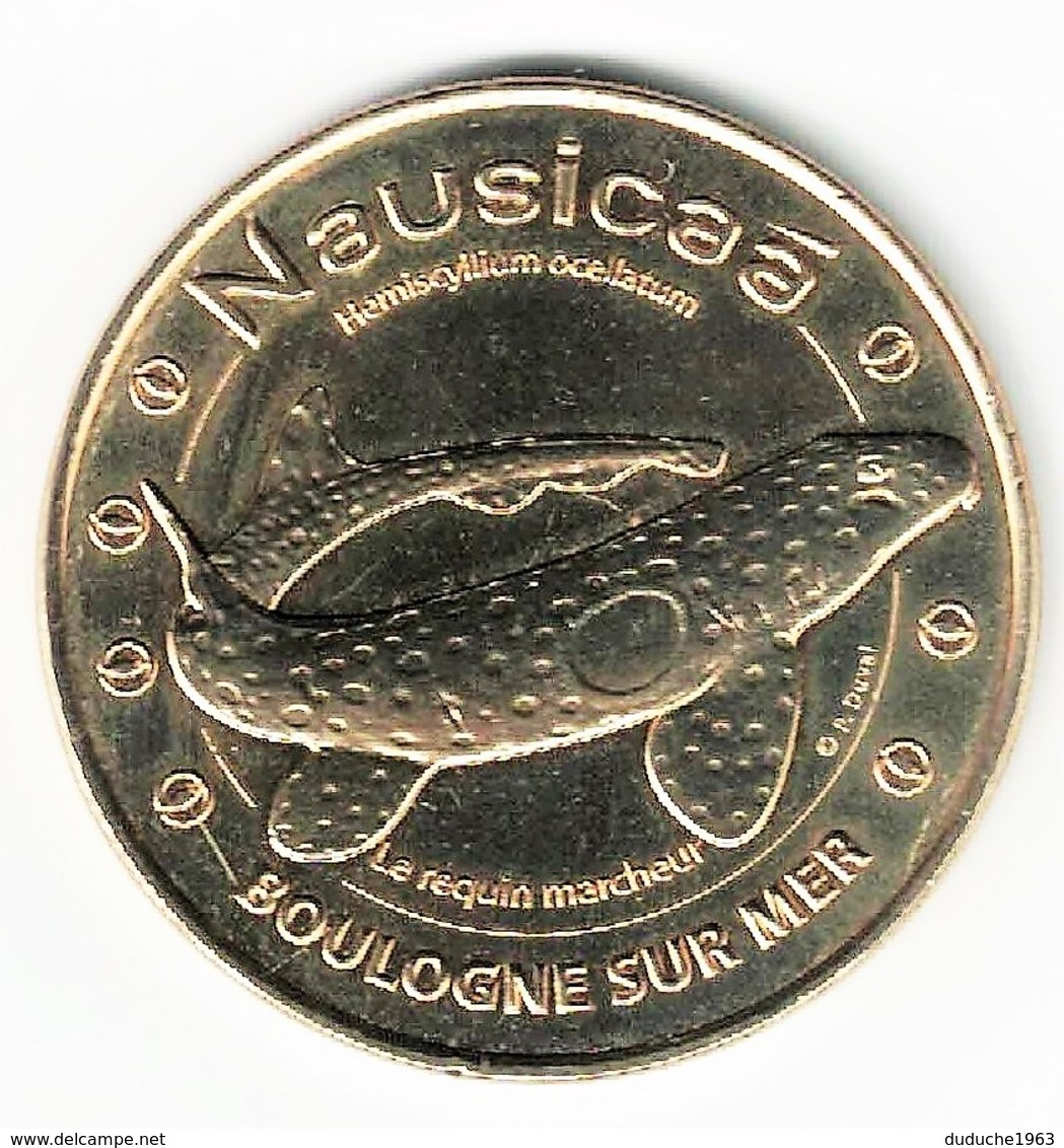 Monnaie De Paris 62.Boulogne Sur Mer - Nausicaa  Requin Marcheur 2014 - 2014