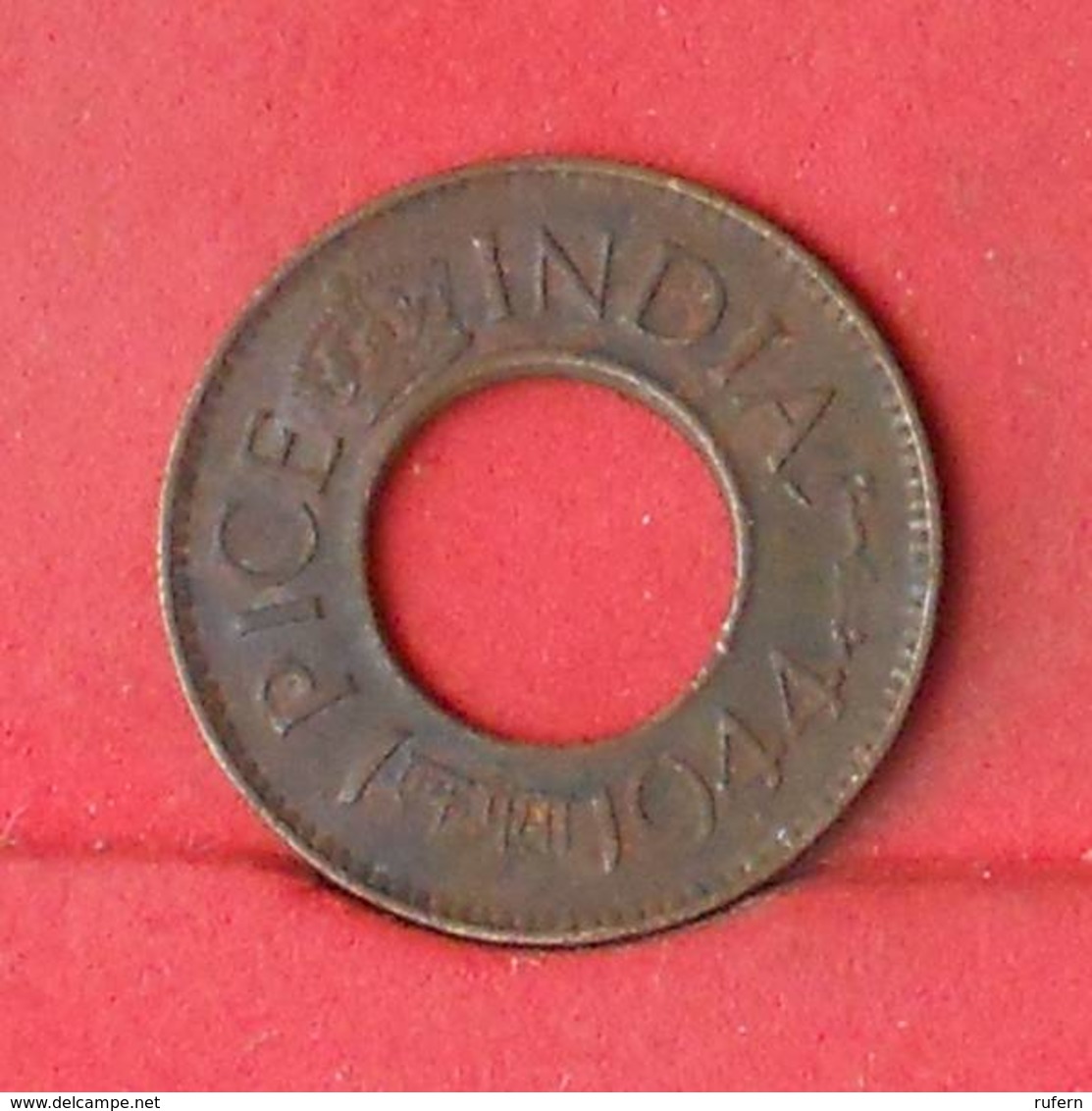 INDIA 1 PICE 1944 -    KM# 533 - (Nº26908) - Inde