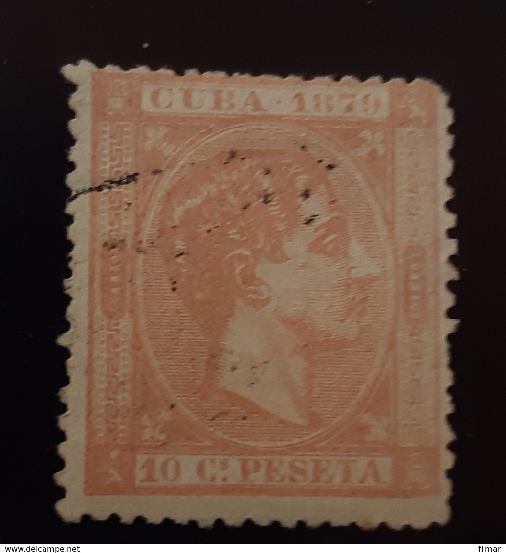 Cuba N51 (Falta Diente - Cuba (1874-1898)