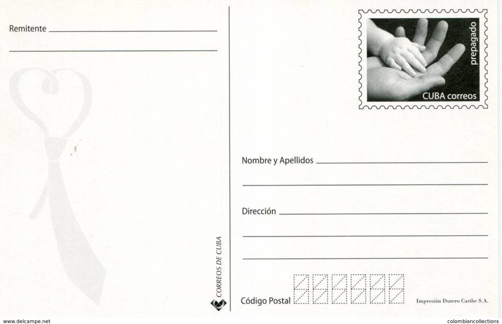 Lote PEP1162, Cuba, Entero Postal Stationery, Gracias Papá, 2-10 - Cartes-maximum
