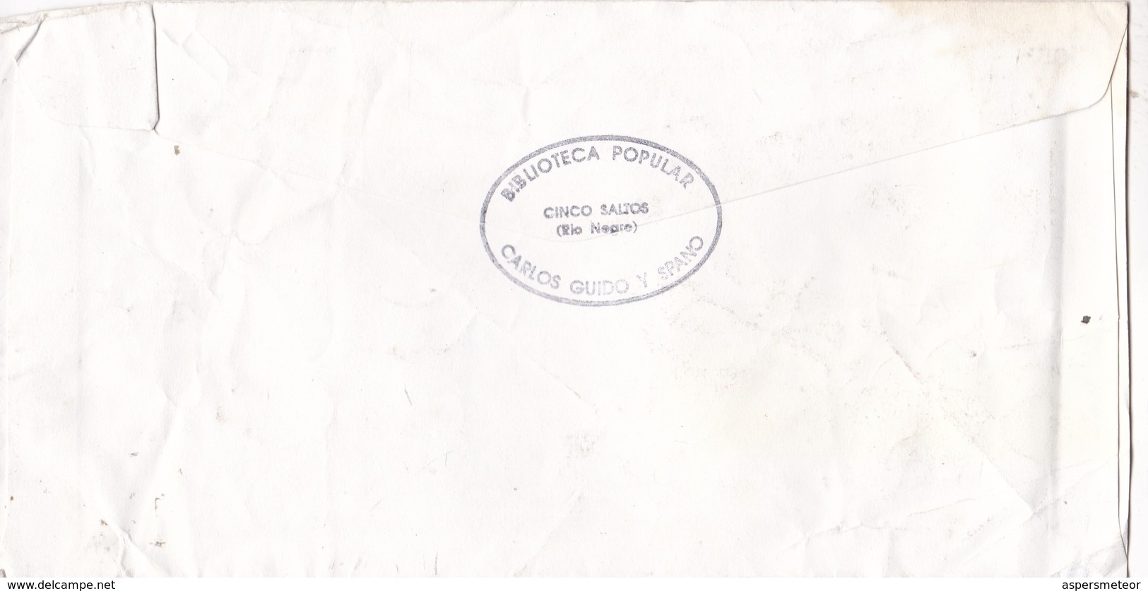 ENVELOPE CIRCA 2005 L'ARGENTINE PRIVATE MAIL "POSTAL CAR" - BLEUP - Briefe U. Dokumente