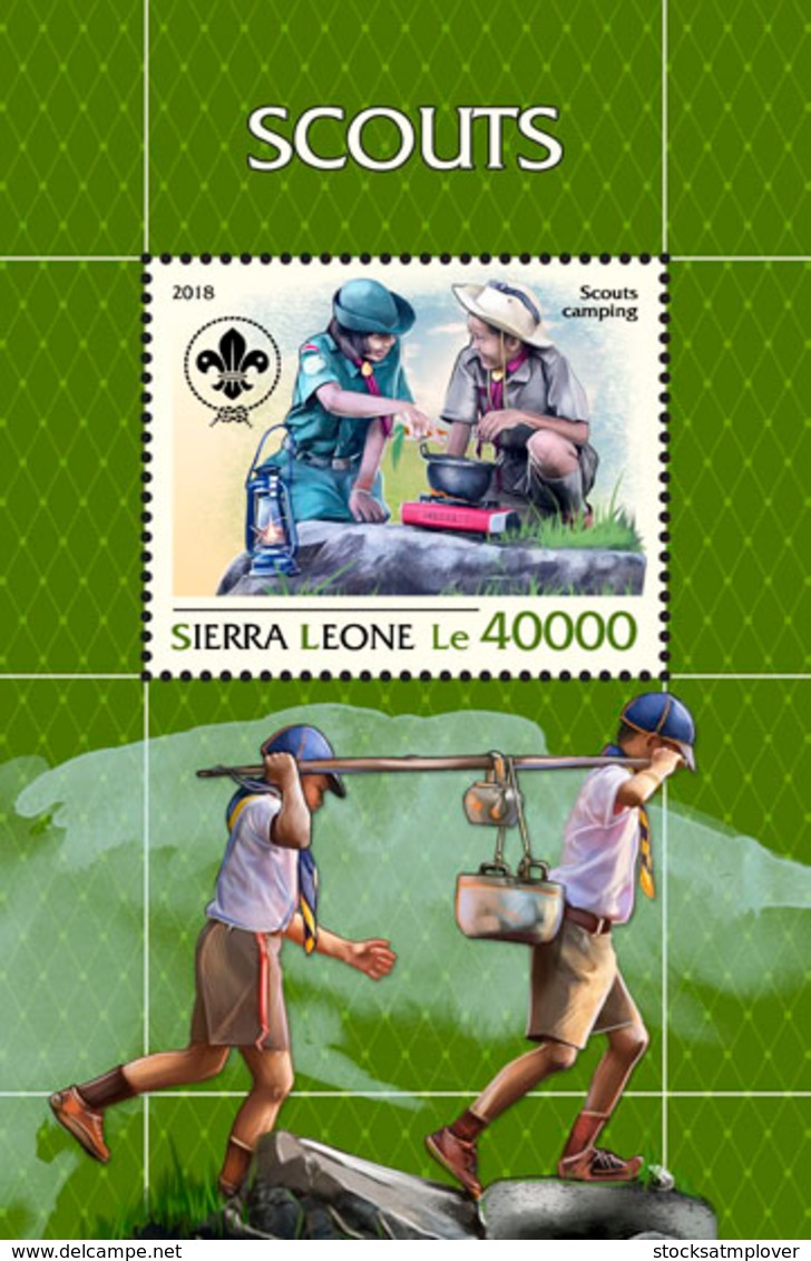 Sierra Leone  2018  Scouts  S201811 - Sierra Leone (1961-...)