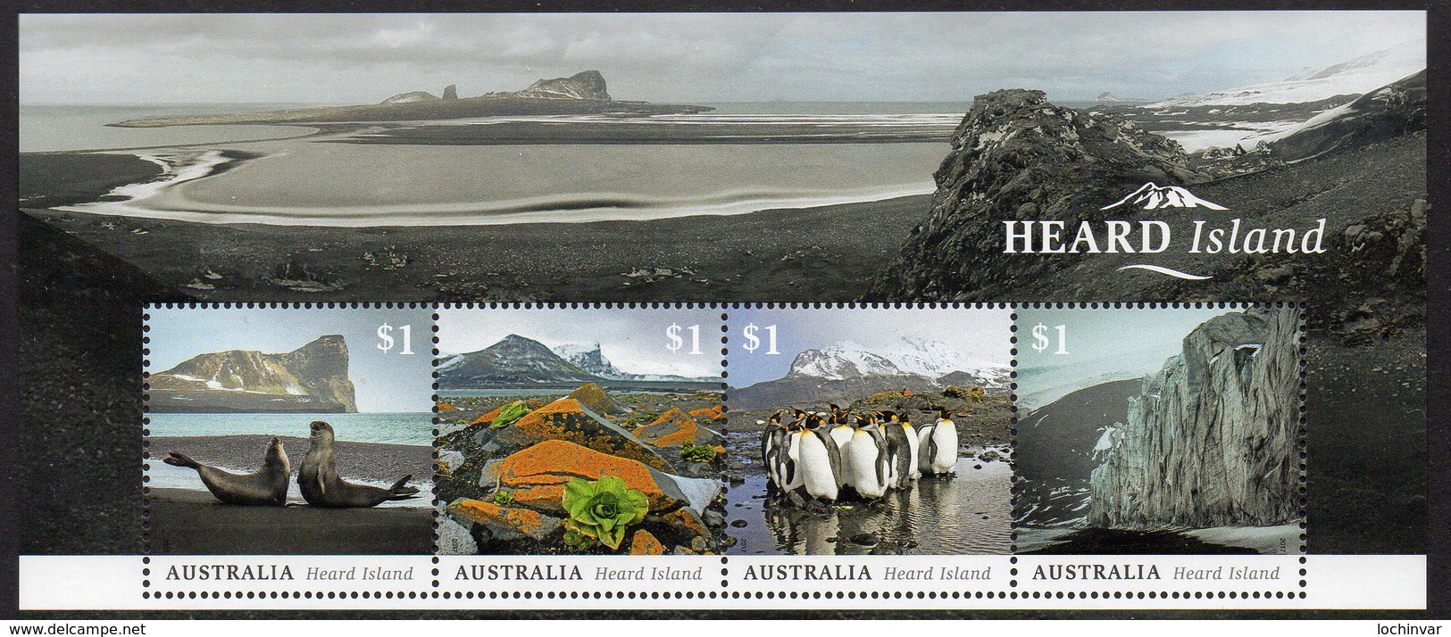 AUSTRALIA, 2017 HEARD ISLAND MINISHEET MNH - Mint Stamps