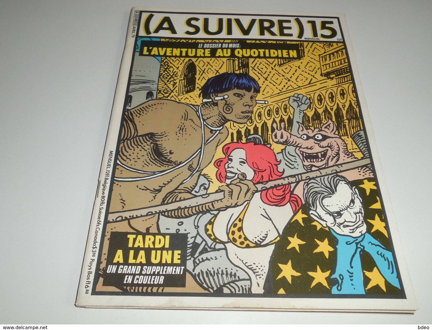 LOT REVUES A SUIVRE TOMES 11/12/13/14/15/ BE - A Suivre