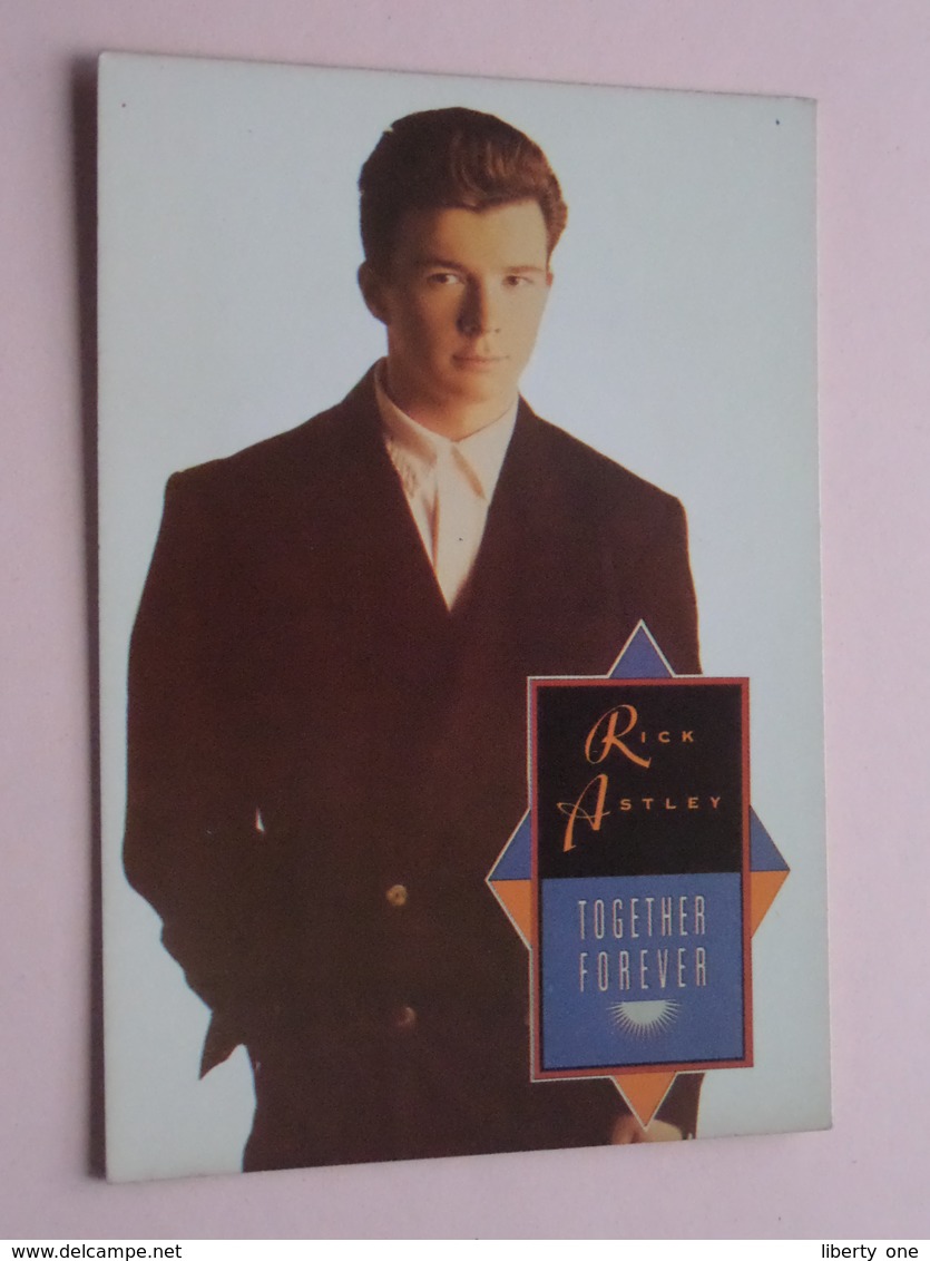 RICK ASTLEY Together Forever ( 197 - Le Terme ) Anno 19?? ( See/zie/voir Photo ) ! - Chanteurs & Musiciens